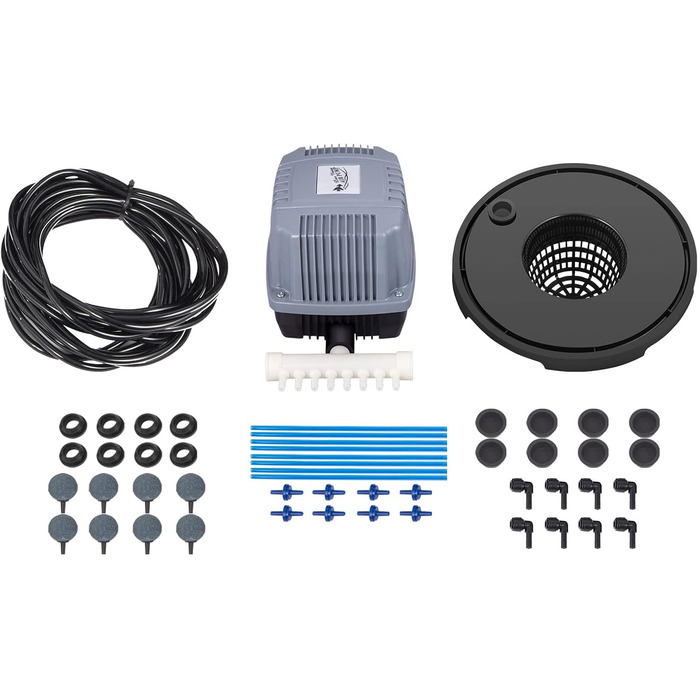 Гідропонна система вирощування, глибоководна культура 5 галонів 8 відер, система DWC з повітряним насосом, повітряними каменями та індикатором рівня води для листових овочів