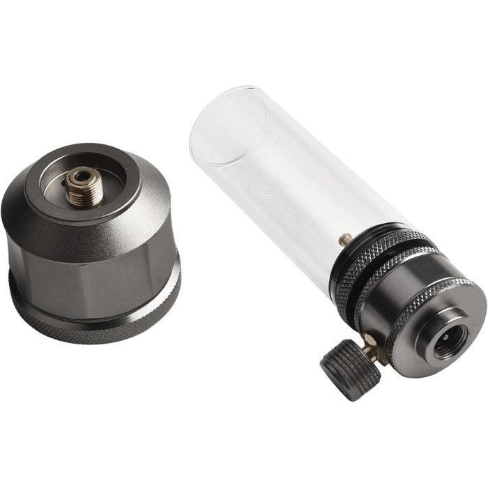 Вуличний газовий ліхтар, кемпінговий ліхтар з регульованою світловою рамкою, комплект свічок, вуличний ліхтар (газовий ліхтар з балоном)