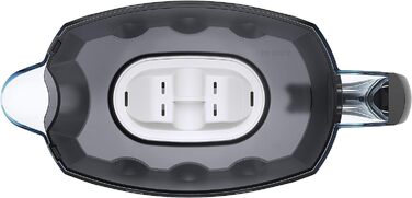 Фільтр для води AQUAPHOR Jasper Black вкл. 1 фільтр MAXFOR I Зменшує вапняний наліт і хлор I Графин на 2,8 л I Столовий фільтр для води I Розміщується в дверцятах холодильника.