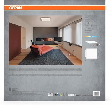 Стеляний світильник Osram Planon Plus, 36Вт, 600x600мм, 4000К