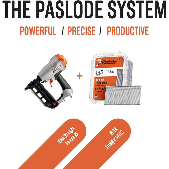 Калібр пневматичний цвяхозабивач для чистової обробки, 515500 16
