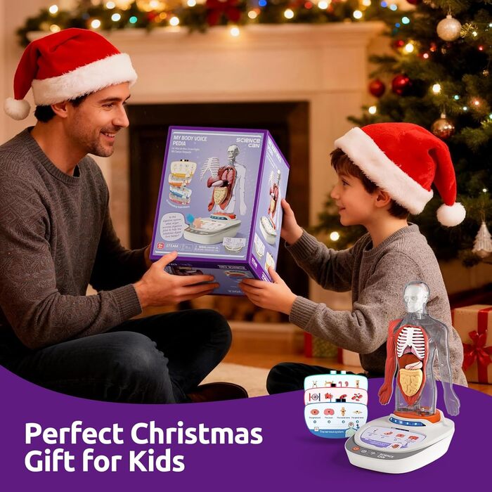 Анатомічна модель Science Can Human Body Set, інтерактивна