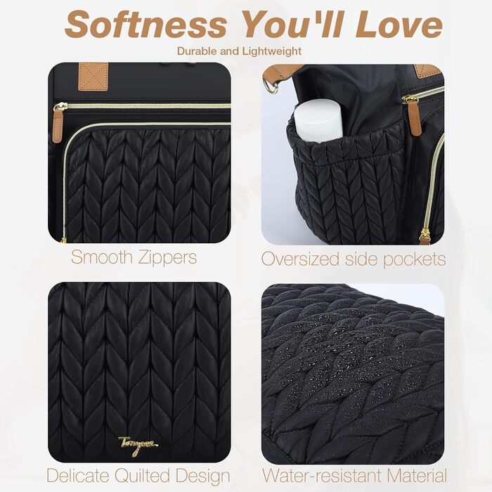 Пеленальний мішок з манекеном і пеленальним килимком, пеленальний рюкзак багатофункціональний дитячий мішок для великих подорожей