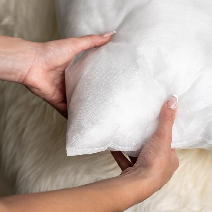 Подушки Bodyprotect 80 x 80 см, комплект з 2 шт. , подушки Ecoline з нетканого спанбонду, комплект постільної білизни подвійного розміру зі 100 мікрофібри, можна прати, білий колір