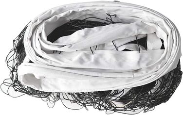 Волейбольна сітка 9,5 × 1 м – портативна стандартна сітка зі сталевим канатом, складна, офіційний розмір для критої/відкритої гри, саду, пляжу чи спорту