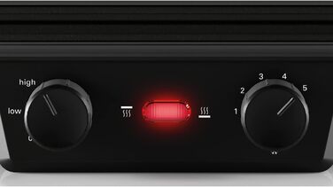 Електричний гриль Bosch 3-в-1 TCG4215 контактний гриль, регулятор температури, піддон для жиру, форма для запікання, знімні алюминієві панелі, 2000 Вт