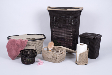 Кошик для білизни VIOLET HOUSE COFFEE Віолетта (6481509)