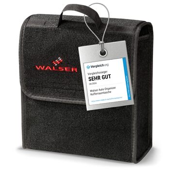 Органайзер для авто Walser, сумка для багажника, розмір S - 28x14x28 см, чорний