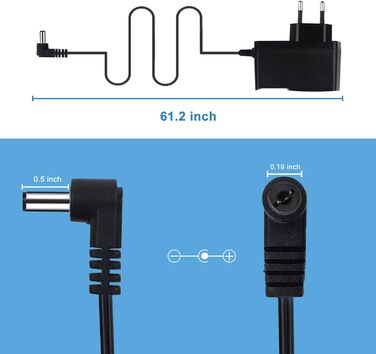 Адаптер SALKING для ароматичного розсіювача 24 В, вилка ЄС для радіобудильника, світлодіодна стрічка, швидкісний порт, світлові стрічки, USB-концентратор, комутатор, роутер/вхід 110-240 В змінного струму