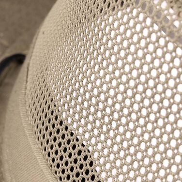 Шапка Stetson Takani Safari, жіноча/чоловіча, 100 бавовна, захист від ультрафіолету 30, сонцезахисна шапка, ремінець від підборіддя, сітчаста вставка, що м&39ється, розмір L, бежевий