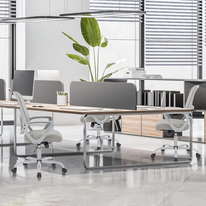 Ергономічне офісне крісло Sweetcrispy Plus, сітка, сірий Опис продукту