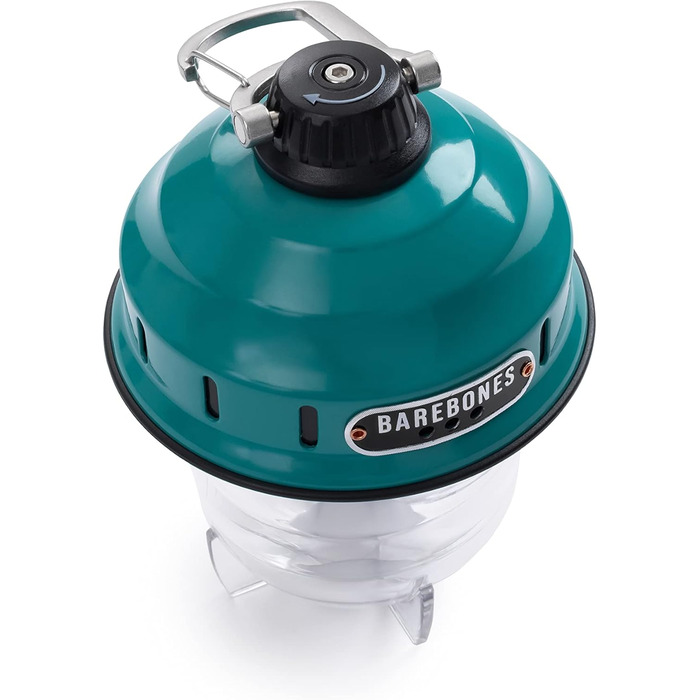 Підвісний світильник Barebones Beacon синьо-зелений акумуляторний світлодіодний підвісний світильник з регульованою яскравістю всепогодний підвісний ліхтар у вінтажному стилі для пригод на свіжому повітрі та цілорічного використання