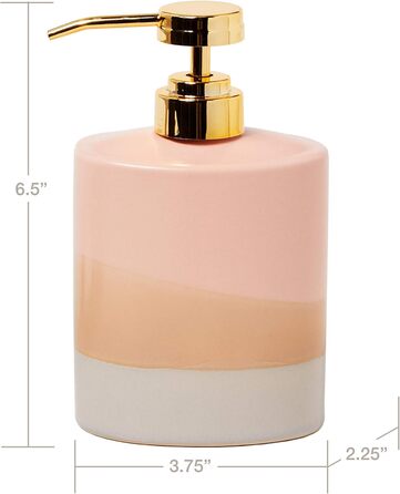 Дозатор для мила SKL Home Alanya, лосьйон для рум'ян / дозатор для мила
