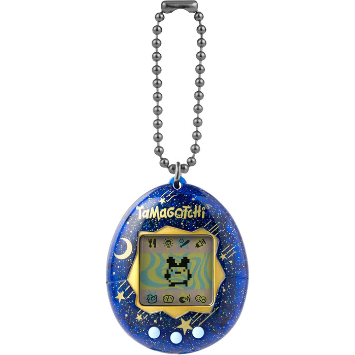 Тамагочі - Tamagotchi Original - Starry Night - Електронна віртуальна тварина з кольоровим дисплеєм, 3 кнопками та іграми - Інтера