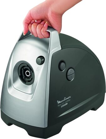 М'ясорубка Moulinex ME6868 Meat Miner М'ясорубка Moulinex ME6868 2200 Вт 4 аксесуари в комплекті безпечна система реверсу чорний /