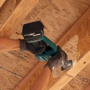 Акумуляторна пила Makita DJR189Z 18В (без акумулятора, без зарядного пристрою), бензиново-чорна