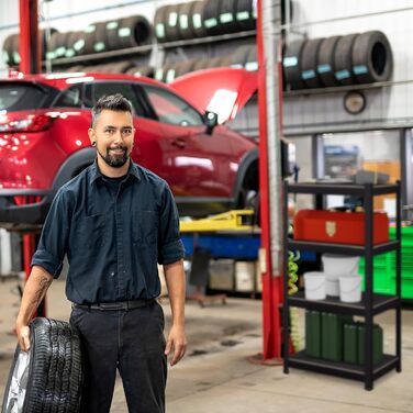 Міцний стелаж Relaxdays, ВxШxГ 120x60x40 см, 4 полиці, сталь, чорний 1000 кг, полиця для зберігання в підвалі, гаражі, підключається до розетки