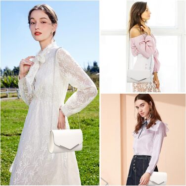 Вечірня сумочка для жінок, клатч на вечірку, сяючий, на весілля, золотий колір з білим