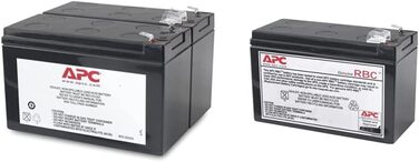 Акумулятор APC APCRBC113 UPS RBC113 чорний (комплект із запасним акумулятором)