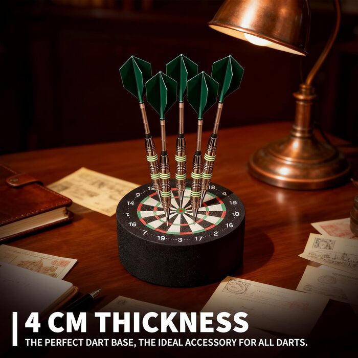 Міні-стрілки для дартсу 10 см тримач для дартсу, професійні аксесуари для дартсу для дому та клубу, чудовий подарунок, набір аксесуарів для дартсу з 2 предметів, підставка для дартсу