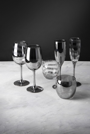 Набір келихів Luminarc Delice Graphite, 6х160 мл (6995351)