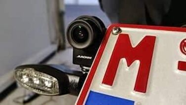 Відеореєстратор для мотоцикла з 2 камерами, 3 -