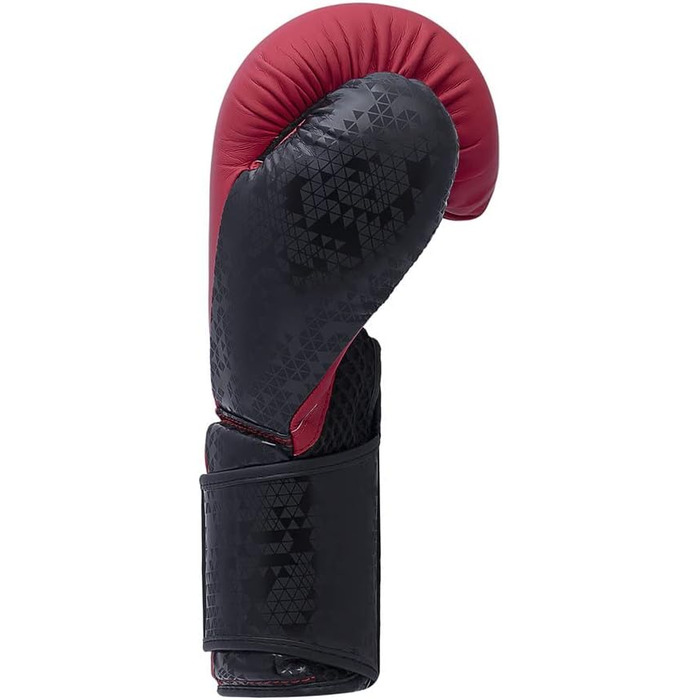 Боксерські рукавички adidas Combat 50 - червоно-чорні, 12 унцій