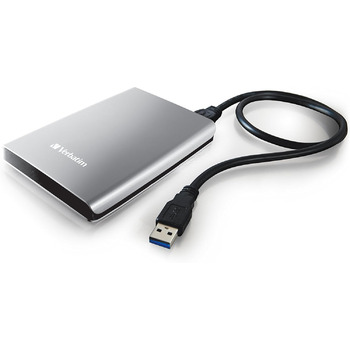 Накопичувач Verbatim Store n Go, 1 ТБ USB 3.0, сріблястий