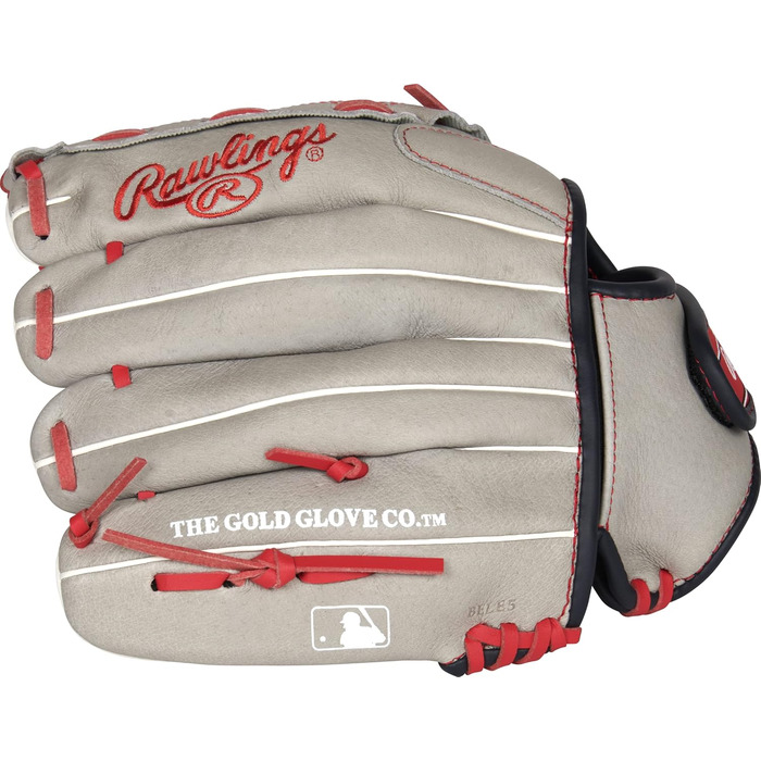 Бейсбольна рукавичка Rawlings Sure Catch Mike Trout Signature для дітей, 28 см, сітчастий дизайн, для метання правою рукою
