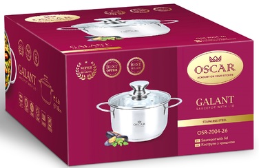 Каструля Oscar Galant (7.2 л) 26 см (6911219)
