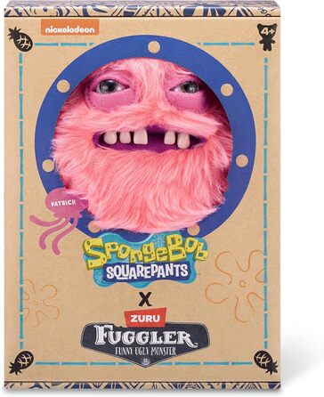 FUGGLER x SpongeBob SquarePants, Патрік, 23 см, персиковий