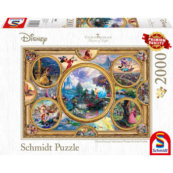 Пазл Schmidt Spiele 59607 Thomas Kinkade, Disney Dreams Collection, 2000 елементів