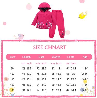 Дитячий плащ для дівчинки, водонепроникний костюм з капюшоном, куртка та штани, комплект одягу з 2 предметів, пурпуровий, 4-5 років