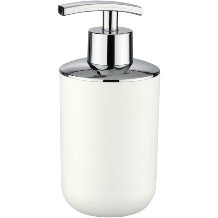 Дозатор для мила WENKO Mod. Brasil, багаторазовий дозатор для мила для ванної та кухні, виготовлений з ударостійкого пластику, без