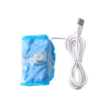 Надувний кемпінговий ліхтар Gonetre - світлодіодна трубка USB-ліхтарик, складний туристичний кемпінговий ліхтарик для нічного освітлення на вулиці (синій)