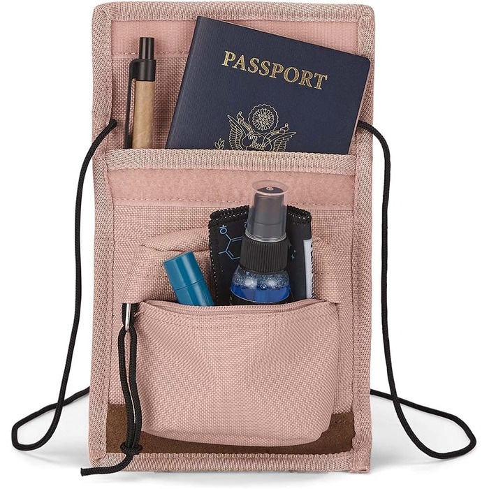 Сумка JanSport Essential Carryall Neck Pouch для чоловіків або жінок - гаманець на шию для паспорта, мобільного телефону або подорожі