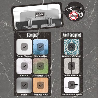 Поличка для душу без свердління, органайзер для ванної кімнати, поличка для душу без свердління, поличка для ванної кімнати, прикр