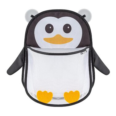 Мережа для іграшок Reer MyHappyPingu, гігієнічне зберігання для іграшок у ванні, полиця для ванни