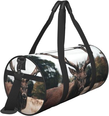 Дорожня сумка-циліндр з квітковим принтом, спортивна сумка для чоловіків та жінок, сумка-мішок, спортивна сумка