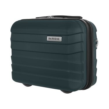 Косметичка BARRENS Дорожній футляр з ручкою Ручна поклажа Кріпиться до валізи або можна носити через плече Матеріал ABS 335x18 см 17 л Зелена косметичка - Маленька зелена