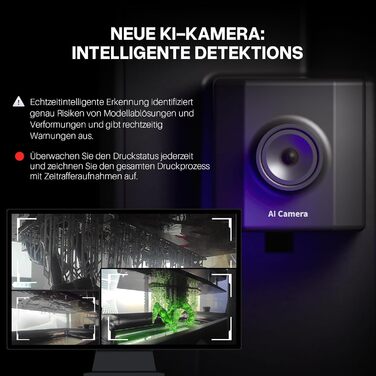 Принтер ELEGOO Saturn 4 Ultra MSLA, інтелектуальний полімерний принтер із швидким друком, моніторинг AI, дистанційне керування, ав