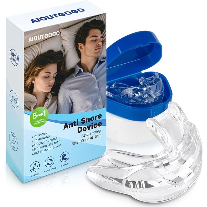 Пробка від хропіння проти хропіння-2 шт. и Пробка від хропіння проти хропіння Ефективна шина від хропіння проти хропіння Багатоцільовий запобіжник хропіння для чоловіків і жінок (готовий до використання) Прозорий