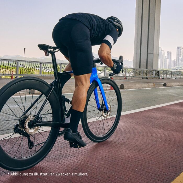 Розумний годинник Samsung Galaxy Watch Ultra (2025) з Galaxy AI, фітнес-годинник, морський ремінець, титановий корпус, кнопки швидкого доступу, подвійний GPS, 64 ГБ пам&39яті, 47 мм, LTE, титаново-синій, 3-річна гарантія виробника, титаново-синій S/M/L - 