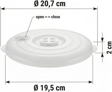 Набір із 2 чаш для мікрохвильової печі Lantelme, об&39ємом 1,8 літра, з отвором для пари, виготовлено в Німеччині, штабелюються, можна мити в посудомийній машині, пластикова чаша для мікрохвильової печі, холодильника/морозильної камери (зелена)