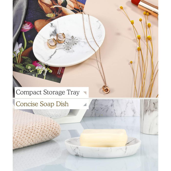 Мильниця мармурова, овальна мильниця мильниця губка мило дозатор стійкий до подряпин мильниця мильниця мильниця елегантна мильниця