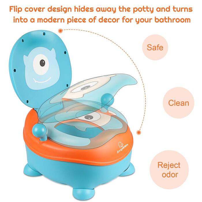 Горщик ANGELBLISS дитячий горщик/унітаз, горщик дитячий, туалети для подорожей, безпека і комфорт, для малюків.