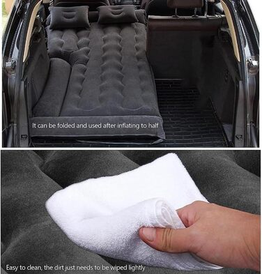 Автомобільний надувний матрац для Skoda Kodiaq, надувний матрац для кемпінгу, портативний туристичний надувний матрац з повітряною подушкою, аксесуар для активного відпочинку на свіжому повітрі, E звичайний E