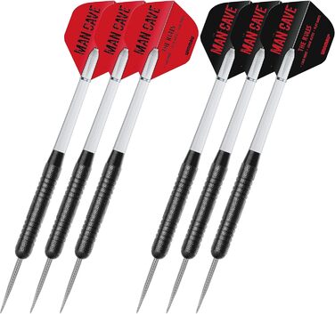 Подарунковий набір мішені для дартсу Winmau Man Cave з мішенню для дартсу, шафою для дартсу, дротиками та лінією для кидка