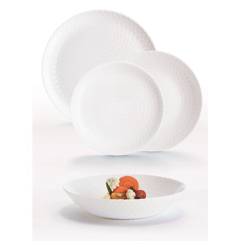 Сервіз Luminarc Pampille White, 18 предметів (6785915) Сервіз Luminarc Pampille White, 18 предметів (6785915)