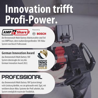 Професійний гібридний світлодіодний прожектор Brennenstuhl Professional Multi Battery 6050 MH 60Вт 6200лм